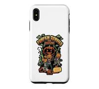 Pumpkin Zombies From Outer Space Halloween Alien Graphic Case for iPhone XS Max