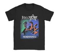 PUMPKINPAIPAI Helstar-Nosferatu-Vampire-Horror-T-Shirts-Crewneck Black