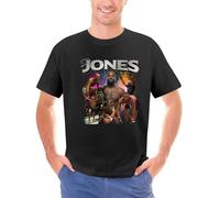 PUMPKINPAIPAI Jon-Jones-T-Shirt-Jon-Jones-T-Shirt-Jon-Jones-Gift-for-Woand Black