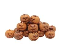 Pumpkins Autumn Decorations 3 Pcs Artificial Set Assorted Faux Harvest for Halloween Fall Wedding Thanksgiving Seasonal Holiday Pumpkin Ornament(Multi)