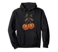 Pumpkins Cherries Happy Halloween Pullover Hoodie