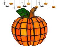 Pumpkins Decorations - Pumpkins Light Decorations | Battery Operated Lamps Figurine Illuminated for Thanksgiving Fall Tabletop Bedroom Bathroom Outdoor Hallway