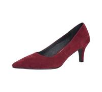 Pumps Women's Closed Toe High Heels Ladies Stiletto Toe Evening Shoes Wedding Prom Bride Work Fashion Comfortable Classic Shoes Black Pump, Wine Red, 10 UK