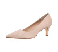 Pumps Women's Closed Toe High Heels Ladies Stiletto Toe Evening Shoes Wedding Prom Bride Work Fashion Comfortable Classic Shoes Black Pump, beige, 5.5 UK