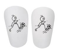 pumpumlia 1 Pair Soccer Shin Guards Football Pads Extras Small Pads Suitable For Adult Youth Kid 8x5cm 10x6cm 12x7.8cm