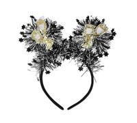 pumpumlia 2025 New Year Headband Happy New Year Props Headwear Christmas Party Hairhoop Festival Celebration Headwear For Family Unisex Hairband
