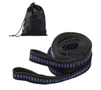 pumpumlia 2Pcs Adjustable Hammock Strap Belts Outdoor Travel Swing Tree Suspension Strap Outdoor Camping Accessories Easy To Use Outdoor Hammock Strap