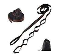 pumpumlia 2Pcs Adjustable Hammock Strap Belts Outdoor Travel Swing Tree Suspension Strap Outdoor Camping Accessories Easy To Use Outdoor Hammock Strap