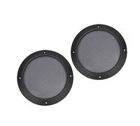 pumpumlia 2PCS Black Car Grill Mesh Enclosure Net Protective Cover For Car Subwoofer 2In 3in 4in 5in 6.5in 8inches