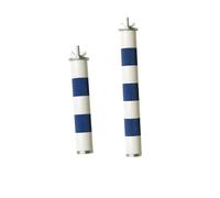 pumpumlia 2pcs Scratch Friendly Bird Perches Durability Parrots Scratch Stone for Avian Foot Care Safe Parrots Claws Care