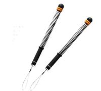 pumpumlia 2Pieces Easy to Transport Cordless Exercise Rope for Muscle Development and Cardio Meetings Designed for Men and Women Ergonomic Grip Battle Rope