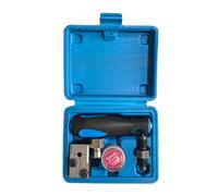 pumpumlia 3/16in 4.75mm Manual Tubing Flaring Tool Set Car Brake Line Flaring Device Double Flaring Tool With Storage Box Automotive Repair