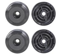 pumpumlia 4Pcs Turntable Isolation Pad For Amplifier HiFi Devices Recorder Aluminum Speakers Isolation Feet Speakers Spikes Stand Isolation Feet