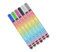 pumpumlia 6 Color Pet Nails Art Pens Safe Quick Drying Polish Pen For Dog Cats Bright Colouring Painting Pen For Various Pet Dog Decoration
