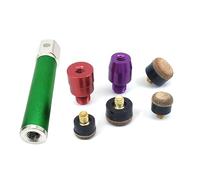pumpumlia Car Dents Set Easy Fix Metal Leveling Pen & Green Tapping Head Auto Dents Removal Not Skills Need For Body Repair