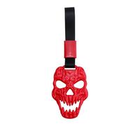 pumpumlia Car Handle Straps Drift Charm, Automotive Skull, Red