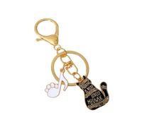 pumpumlia Cats Piano Keyring Music Keychain Creative Car Chain Note Keyrings Hanging Ornaments Bag Charm For Woman Note Keyrings Charm Car For Decoration