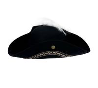 pumpumlia Cosplay Fedoras Pirate Caps Feathered For Kids Halloween Party Pretend Play Children's Treasure Hunt Role Play Photography Props Hat