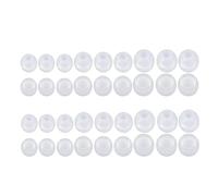 pumpumlia Customizable Eartips Ear Tips Replacement Headphones Earbud Tips Soft And Flexible Tips Pack Of 36PCS Multiple Color