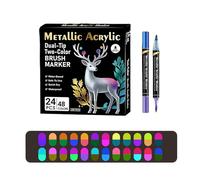pumpumlia Double Sided Watercolor Markers Soft Brush for Art and Craft Projects Tip Marker Pen Sided Art Markers Drawing Pens