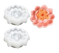 pumpumlia Easy to Use Silicone Cake Molding Tray Multipurpose Silicone Baking Molds with Flower Shape for Pastries Treats Cakes Flexible Dessert Molds