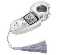 pumpumlia Efficient Counting Gadget Digital Counter With High Precise Quiet Operations And Time Display For Spiritual Daily Use Religious Ceremony Counter
