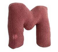 pumpumlia English Alphabets Pillows Letter Print Sofa Pillow Easily Care Plushes Cushions For Home Accent Home Decoration