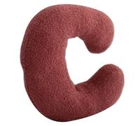 pumpumlia English Alphabets Pillows Letter Print Sofa Pillow Easily Care Plushes Cushions For Home Accent Home Decoration