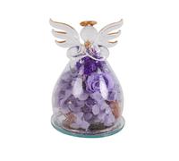 pumpumlia Everlasting Roses Angelic Artwork For Special Event Home Party Decorations Preserved Flower Arrangement Gift Artistic Angel Roses Festival Decoration