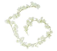 pumpumlia Flower Vine 180cm Flexible For Wall Bedroom Decoration 1.8m Long Artificial Hanging Ornament Artificial Flowers Decoration