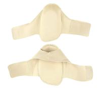 pumpumlia Heel Protectors Fabric Shock Absorption Enhancing Stability Heel Sleeve Flexible Cushions For Standing Any Day Inserts