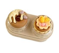 pumpumlia Lenses Case and Removal Tool Compact Size Rubber Eye Lens Inserter Easy Carry Applies Contacts Safely Lenses Applicators Tool for Soft Lenses