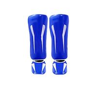 pumpumlia Martial Art Shin Guard Padded Adjustable Muay Thai Leg Guards With Insteps Protections For Kickboxing Sparring Training Kickboxing Sparring Protective Shin Protections
