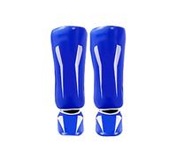pumpumlia Martial Art Shin Guard Padded Adjustable Muay Thai Leg Guards With Insteps Protections For Kickboxing Sparring Training Kickboxing Sparring Protective Shin Protections