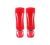 pumpumlia Martial Art Shin Guard Padded Adjustable Muay Thai Leg Guards With Insteps Protections For Kickboxing Sparring Training Kickboxing Sparring Protective Shin Protections