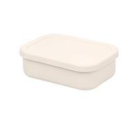 pumpumlia Multifunctional Silicone Meal Container Dishwasher Safe Freezers Friendly Spill Proof Design 300ml/700ml Thin Profile Silicone Lunch Box for Gym and Office