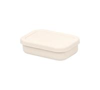 pumpumlia Multifunctional Silicone Meal Container Dishwasher Safe Freezers Friendly Spill Proof Design 300ml/700ml Thin Profile Silicone Lunch Box for Gym and Office