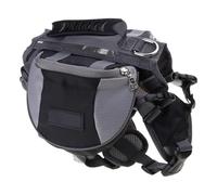 pumpumlia Pet Self-Wearing Bag For Large Dogs Vest With Pocket Handle For Storage Poop Bags Treat Toy Phone Large Capacity