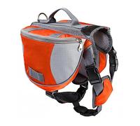 pumpumlia Pet Self-Wearing Bag For Large Dogs Vest With Pocket Handle For Storage Poop Bags Treat Toy Phone Large Capacity