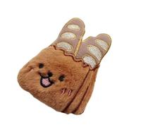 pumpumlia Portable Plush Squeaky Toy for Outdoor Adventures and Dog Boredom Busters Interactive Plush Squeaky Dog Toy