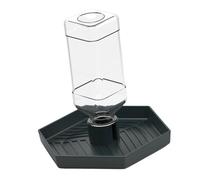 pumpumlia Removable Food And Water Feeding Bowl For Bearded Dragons Reptiles Water Dispenser Automatic Water Feeder For Reptiles Amphibians Water Bowl