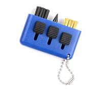 pumpumlia Retractable Golfs Club Grooves Cleaning Brush Pocket Portable Clubs Brush 3 In 1 Clean Tool Golfs Accessory Club Course Cleaning Tool