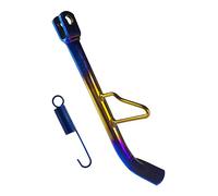 pumpumlia Scooter E-Bike ATV Motorcycle Adjustable Kickstand Side Stand Tripod Holder Parking Racks Foot Bike Parking Rack Single Wall Commercial Stand Scooters Outdoor Kickstand Side Holder
