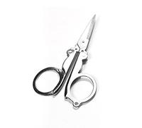 pumpumlia Stainless Steel Folding Scissors Portable Foldable Scissors Craft Scissors Small//Large Optional for Office School