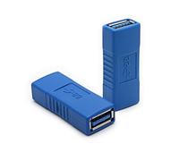 pumpumlia USB3.0 Female To Female Extension Adapter USB3.0 Coupler For Efficient Data Transfer Wide Compatibility 5Gbps Female To Female Adapter