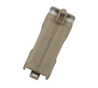 pumpumlia Waterproofed Battery Carry Case Dustproofed Double Hole Portables Battery Case for Tactically Backpacks and Gears