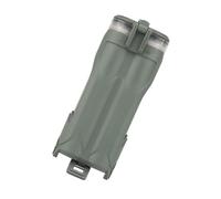 pumpumlia Waterproofed Battery Carry Case Dustproofed Double Hole Portables Battery Case for Tactically Backpacks and Gears