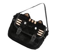 pumpumlia Women Plush Shoulder Bag Trendy Crossbody Bag Aesthetic Handbag Simple Messengers Bag Lovely Cats Bag For Daily Women Bag Plush Cats Shoulder Bag Trendy Handbag Crossbody Bag Cartoon Bag