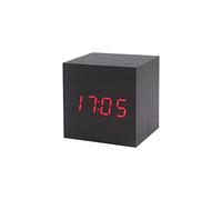 pumpumlia Wood Cube Voice Control Alarm Clock, Party Decoration Supplies, I