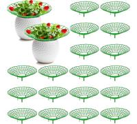 Pumtus 20 Pack Strawberry Supports, Strawberry Plant Stand with 3 Sturdy Legs, Strawberry Growing Racks, Strawberry Growing Frame Holder Cage, Keeping Berries Clean